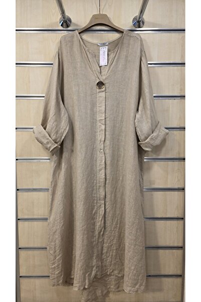 Park Moda Italian Long K Linen Dress