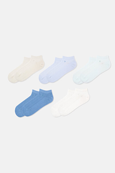 Dagi Дамски чорапи тип ботички, комплект от 5 броя