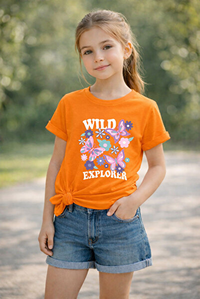 MYADA Παιδικό μπλουζάκι Wild Explorer με στάμπα, 100% βαμβάκι, Premium 26113