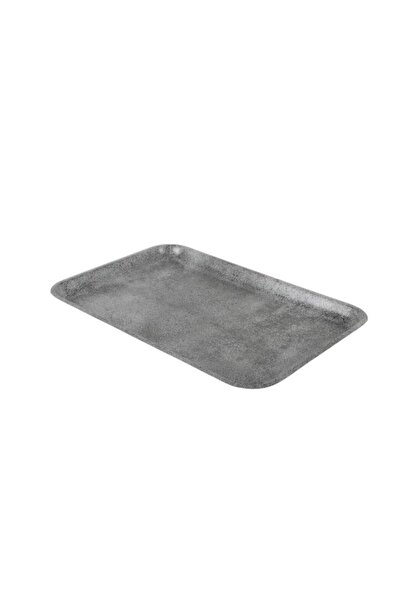 Globy Rectangular Presentation Tray Gray 30.5×20×2 cm