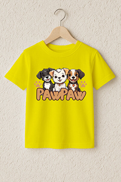 MYADA Μπλουζάκι Cute Dogs με στάμπα, 100% βαμβάκι, Premium 23352