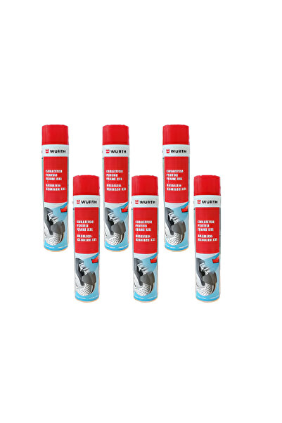 ERK Set 6 bucăți Spray Curatat Frane Wurth Brake Cleaner XXL, 750ml