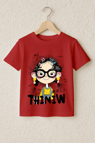 MYADA Thınıw Printed 100% Cotton Premium T-Shirt 23978