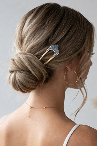 TREND COLLECTİON Βίντατζ Μίνιμαλ Μεταλλικό Κλιπ Μαλλιών - Ασημένιο Κλιπ Μαλλι...