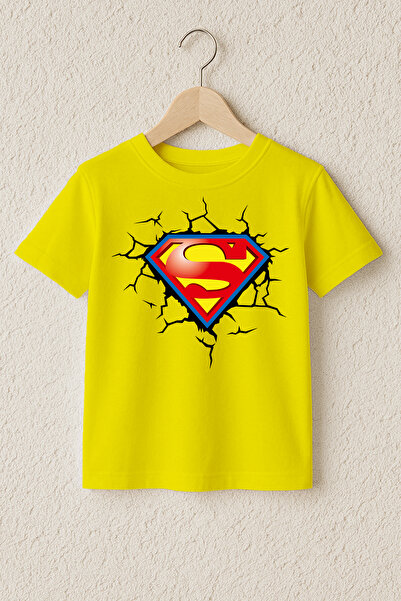 MYADA Tricou premium din bumbac 100% cu imprimeu Superpower 23299