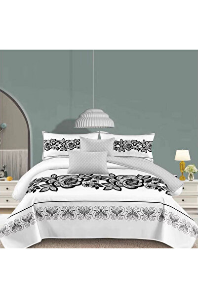 Five Store Single bed linen with 2 pillowcases, Torhild, mercerized cotton, m...