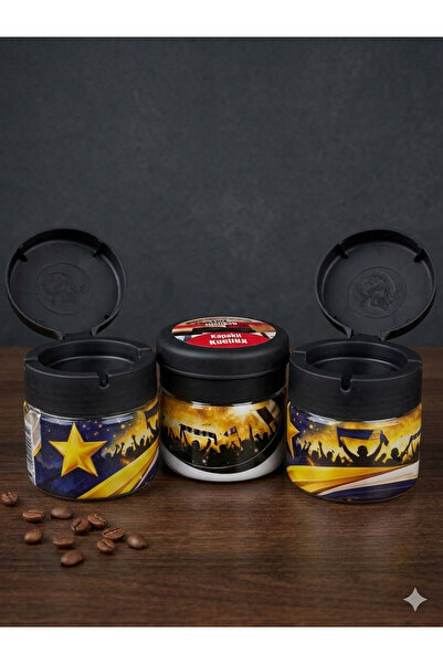 Adalinhome Скляна банка з кришкою для попільнички – запобігає появі запаху, с...