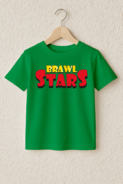 MYADA Tricou premium Brawl Stars imprimat, 100% bumbac 23409