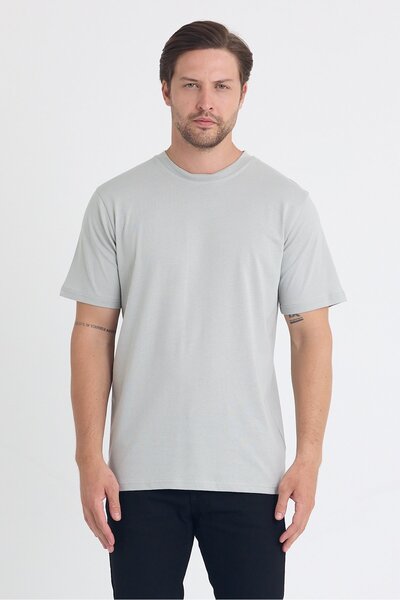 SEDİRLİ Tricou unisex fără imprimeu, din bumbac pieptănat