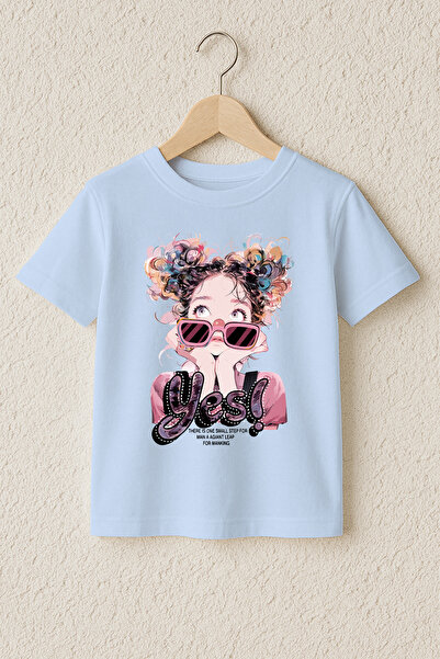 MYADA Μπλουζάκι Tarz Cool Girl με στάμπα, 100% βαμβακερό, υψηλής ποιότητας 23968