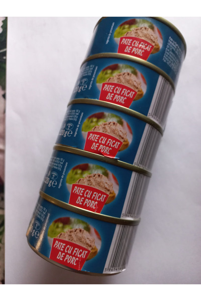 VAS Pate cu ficat de porc/Pachet 5 Bucăți