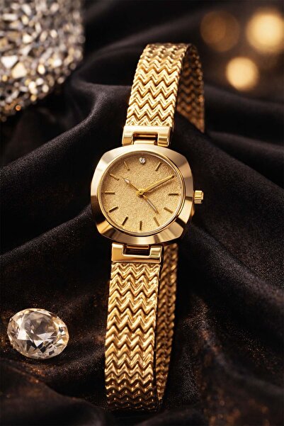 İnogge Women's Steel Watch Gold Pentis Vintage Classic Luxury Edition |   Sty...