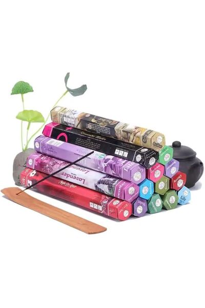 Hem 6 PAKET KARIŞIK TÜTSÜ 6*20 120 ADET TEK ÇUBUK KARMA PAKET TÜTSÜLÜK HEDİYE