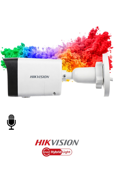 Hikvision DS-2CD1023G2-LIUF 2MP 2.8mm Hybrid Light Gece Renkli IP Kamera