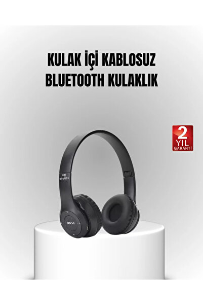 Kanonik Education سماعة بلوتوث لاسلكية – صوت جهير إضافي، بطاقة TF، مع ميكروفو...