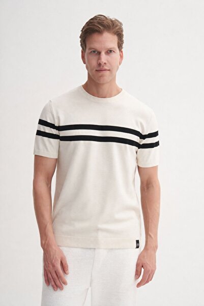 Cazador 3036 Men's Crew Neck Knitwear T-Shirt