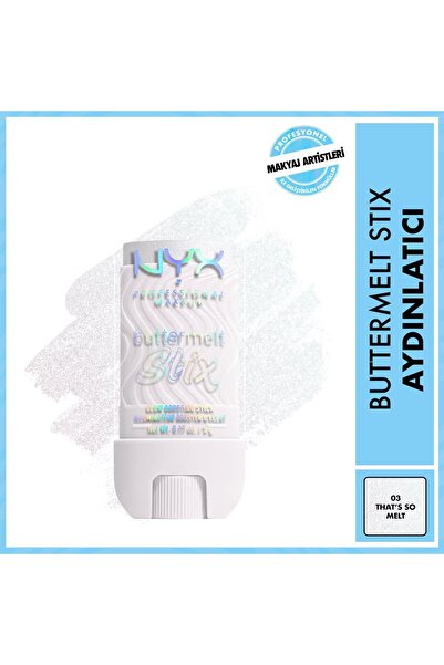 NYX Buttermelt Glaze Sticks Aydınlatıcı 03