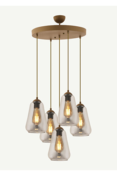 Bella Maison Fizz 5'li Yuvarlak Avize Eskitme (40x90 cm)