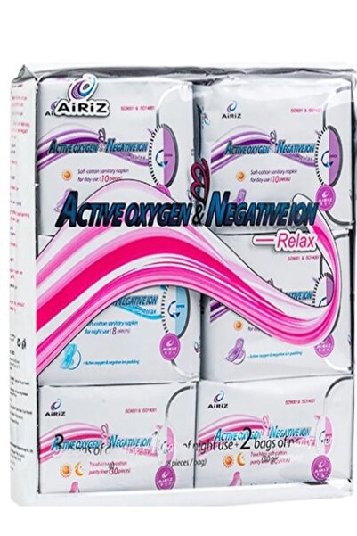 Tiens AİRİZ Active Oxyen & Negative iyon Hijyenik Ped Seti