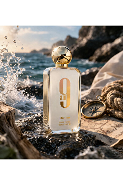 DIVILOO Unisex Perfume 9AM Dive 100ml, Aquatic Fresh, Summer, Elegant and Ene...