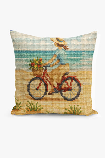 Filamente Double-Sided Digital Printing Throw Pillow Cover - Black&White / Ho...