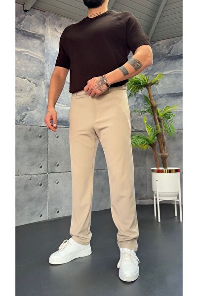 PEERLESS STORE Regular Fit Premium Fabric Trousers