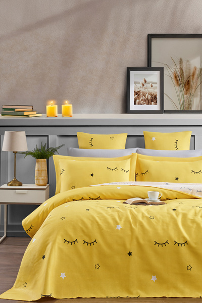 Always Single Patterned Pique Cover