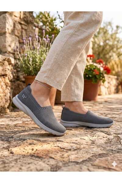 McDark Γυναικεία παπούτσια μπαλαρίνας Smoked Knitwear, με μη κιτρινίζουσα σόλ...