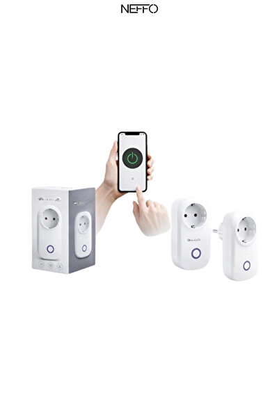 NEFFO Akıllı WiFi Priz – Uzaktan Kontrollü Zamanlayıcılı Smart Plug