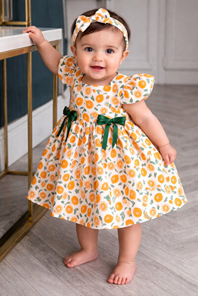 Dizaynbyasena Orange Dress
