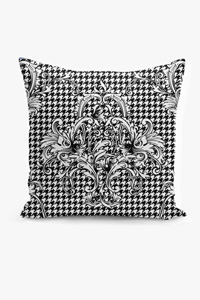 Filamente Κάλυμμα μαξιλαριού διπλής όψης με ψηφιακή εκτύπωση - Ασπρόμαυρο / Μ...
