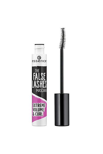 Essence Mascara pentru gene false, cu efect extrem, curbare și volum, negru, ...