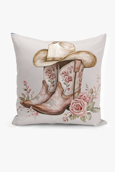 Filamente غطاء وسادة بطباعة رقمية على الوجهين - ربيع / صيف