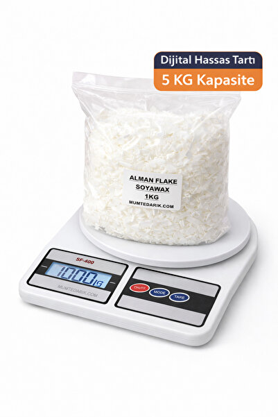MUMTEDARİK Elektronik Hassas Tartı Dijital Mutfak Terazi 10 KG