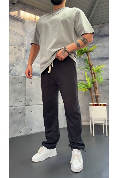 PEERLESS STORE 2 Thread 100% Cotton Stopper Leg Baggy Tracksuit