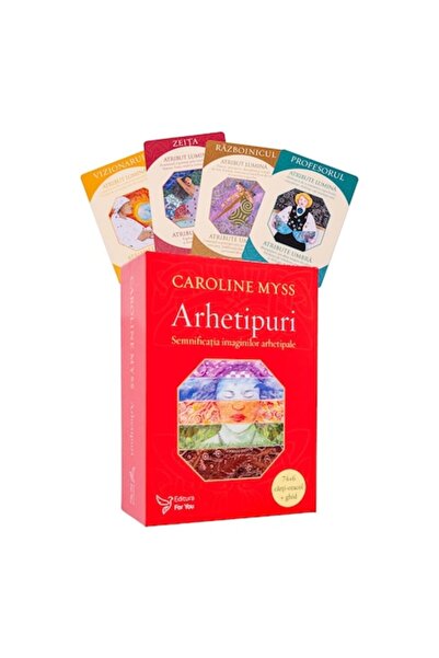 Editura For You Arhete tip, Caroline Myss. Set de ghidaje și carduri