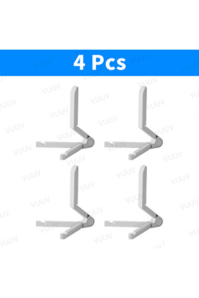 Choice17 حامل أجهزة لوحية أبيض - 4 قطع، مناسب للأجهزة اللوحية من 4.7 إلى 12.9...