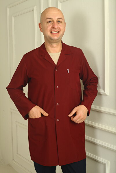 DENİZ İŞ Men's Long Shirt Collar Apron - Colorful