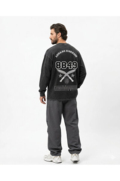 Damee Threads Gurkha Warrior 8849 – Vintage Oversized Sweatshirt