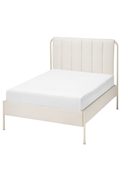 IKEA Bej Çok Amaçlı Karyola 160x200 cm