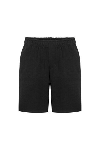 Mudo Elastic Waist Straight Fit Shorts