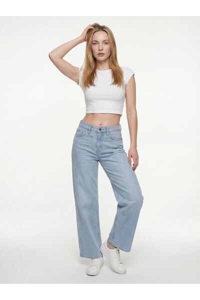 Loft Pantaloni de damă din denim LF2042524 ICE BLUE WASH