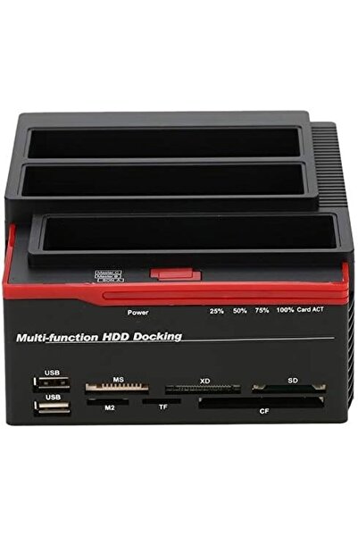 TAPLIN 3.5 2.5 USB 3.0 IDE Sata Hdd Hard Disk Multıfunctıon Dock Stand - TD-207