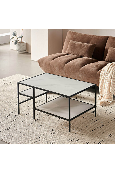 Home Box Roma Tory Sintered Stone Coffee Table