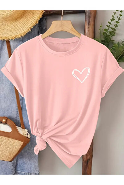 Pink Sky Oversize T-Shirt 100% Cotton Unisex Comfortable Fit Trend New Season...