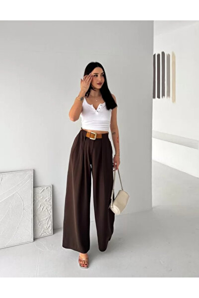 Kanonik Education Women's Pleated Belted Trousers