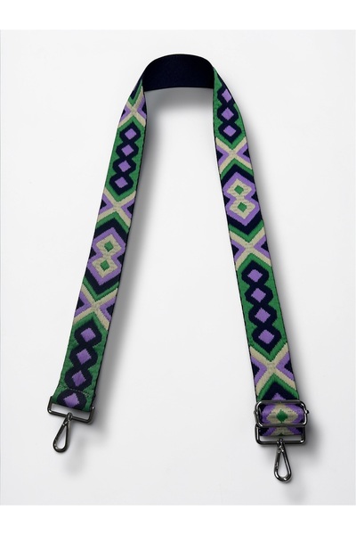 NZCLUB Embroidered Polyester Column Adjustable Bag Handle - Phone Strap (120 cm)