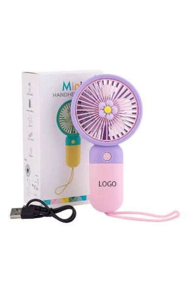 SimpluAcasa Mini Portable Handheld Fan, Fruit Design, USB Rechargeable, Ultra...