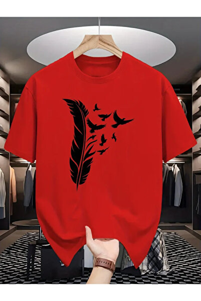 Pink Sky Oversize T-Shirt 100% Cotton Unisex Comfortable Fit Trend New Season...