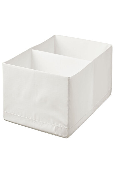 IKEA منظم خزانة ملابس أبيض حديث مقاس 34x51x18 سم